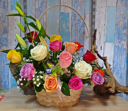 Rainbow Roses